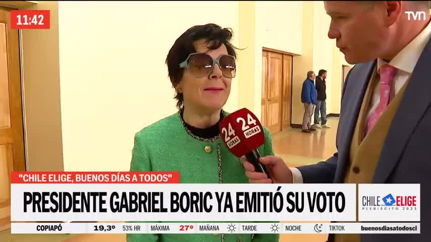Mamá de Presidente Boric sobre Irina: La sigo amando obviamente