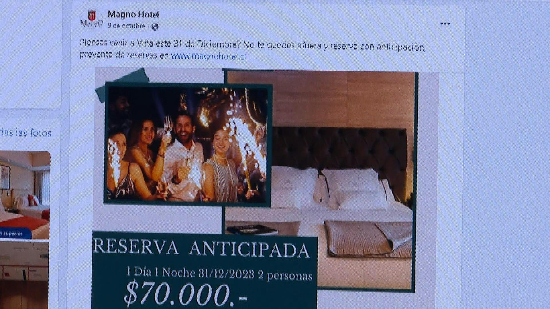 Ofrecían atractivas cenas de año nuevo en hotel que no funciona hace cuatro años