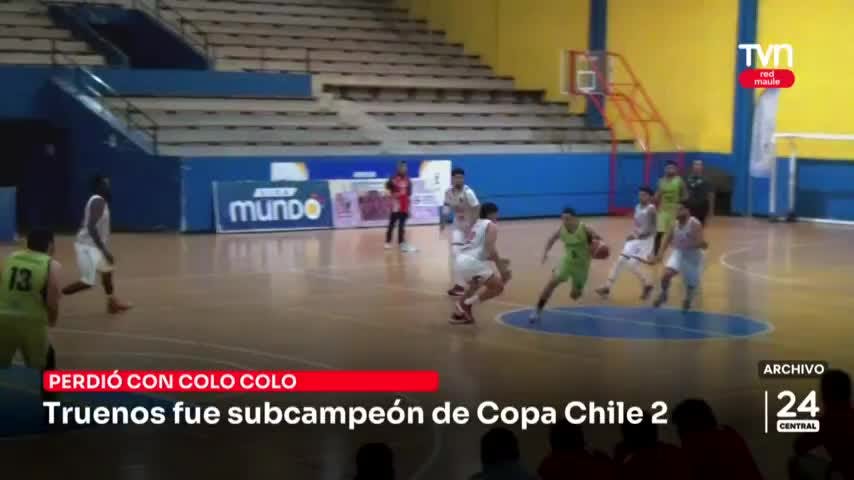 Truenos fue subcampeón de Copa Chile 2