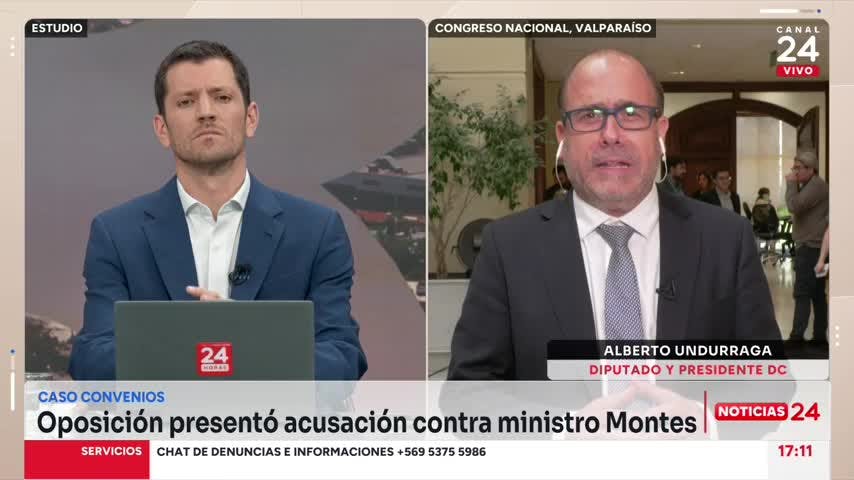 Presidente de la DC y acusación contra ministro Montes: “Por lo que se ha dicho públicamente vemos que no hay mérito”