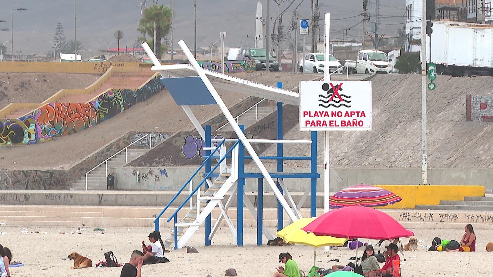 Dos playas de Antofagasta se encuentran sin salvavidas