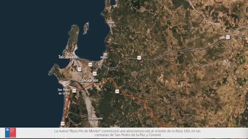Anuncian licitación para futura ruta Pie de Monte