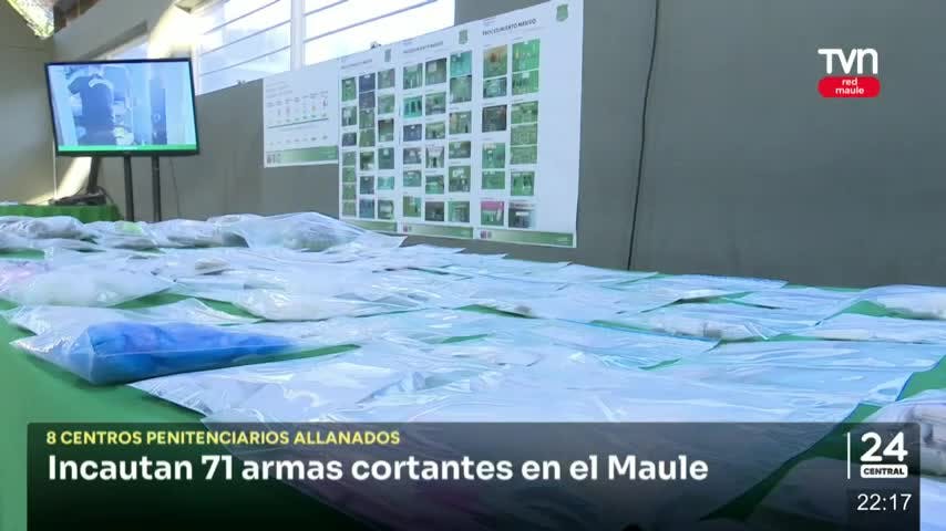 8 Centros penitenciarios fueron allanados