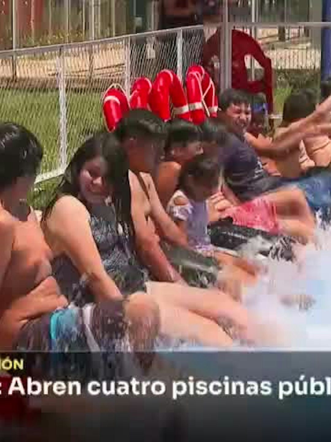 Para capear el calor: Abren cuatro piscinas públicas