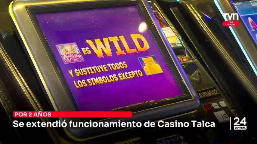 Se extendió funcionamiento del Casino de Talca