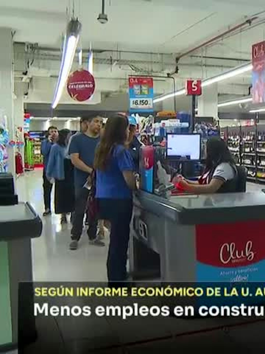 Menos empleos en construcción y más comercio informal