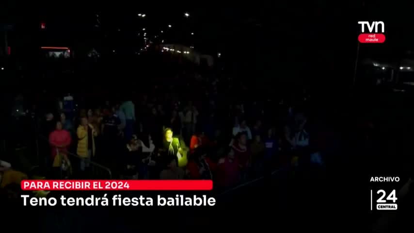 Teno tendrá fiesta bailable para recibir 2024
