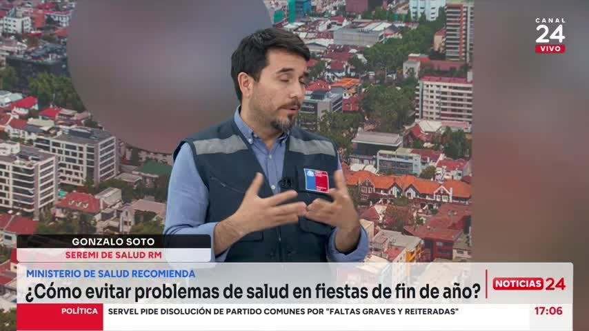 Seremi de Salud RM: “Estas son las fechas donde hay más intoxicaciones por transmisión de alimentos”
