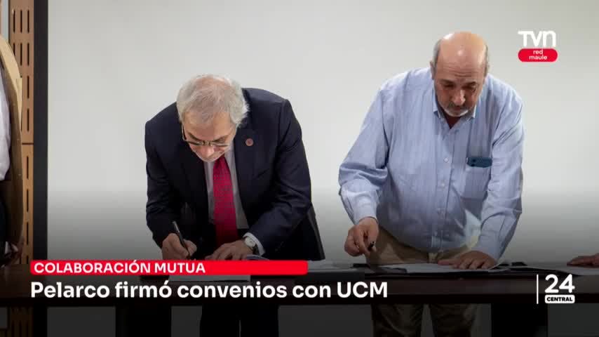 Pelarco firmó convenio con la UCM