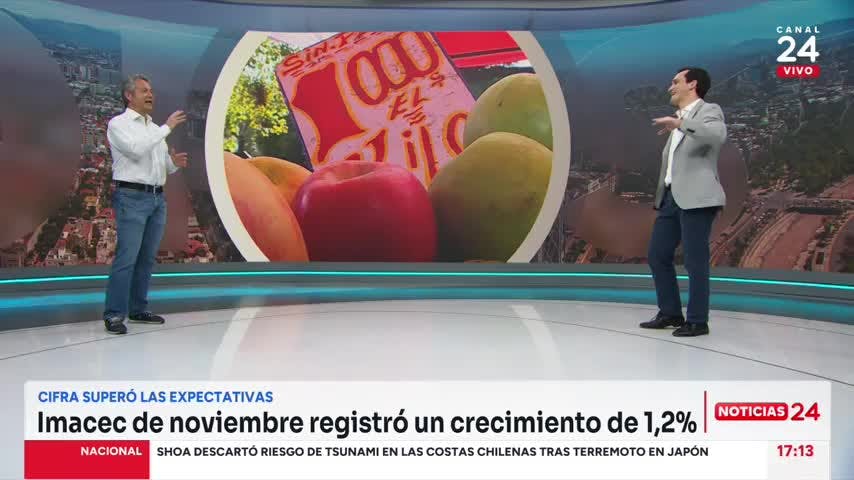 Economista e Imacec de noviembre: “La base de comparación es muy frágil y se sguirá observando el primer semestre de 2024”