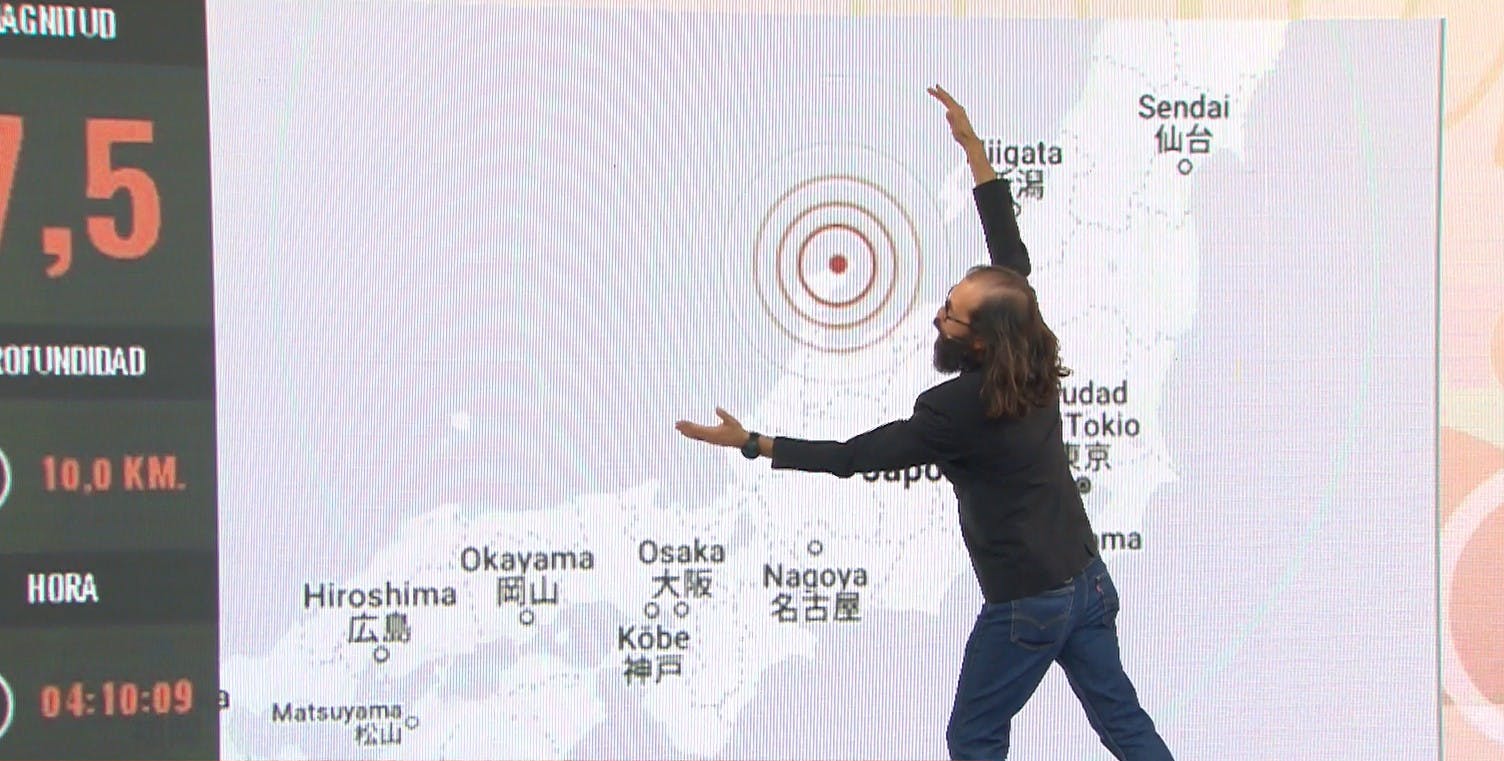 Marcelo Lagos explica el destructivo terremoto de Japón 