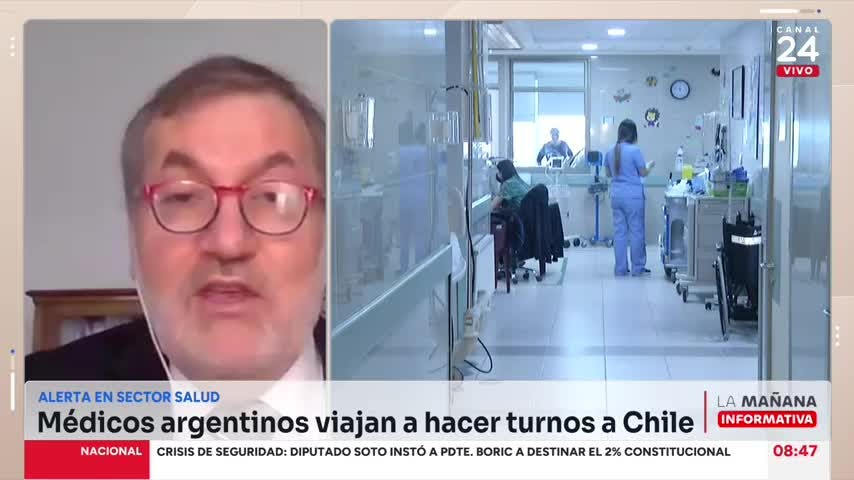 Colegio Médico por doctores argentinos en Chile: Hacemos un llamado a las autoridades de salud, que nos preocupemos en conjunto