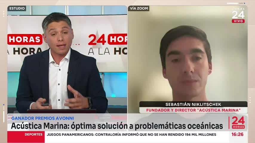 Premios Avonni: Acústica marina, óptima solución a problemáticas oceánicas