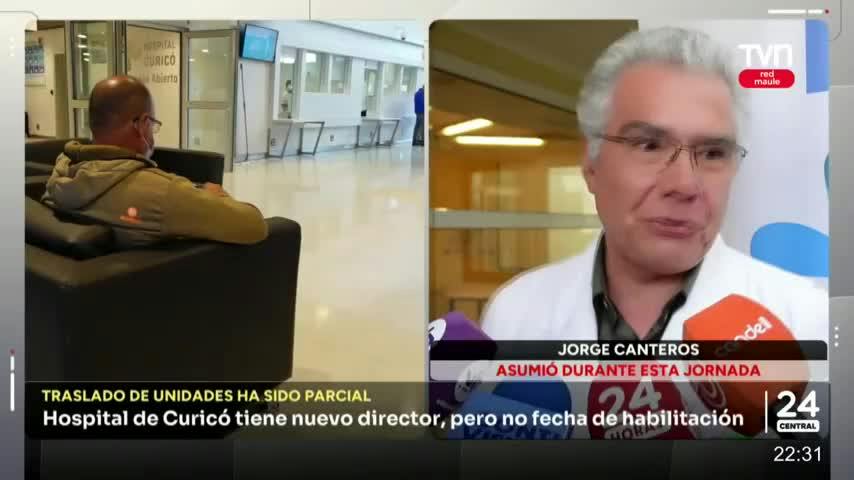 Agilizar apertura total: Desafío del nuevo director del Hospital de Curicó