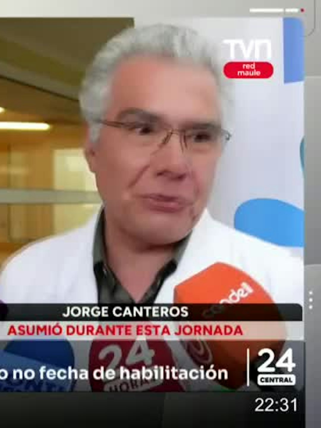 Agilizar apertura total: Desafío del nuevo director del Hospital de Curicó