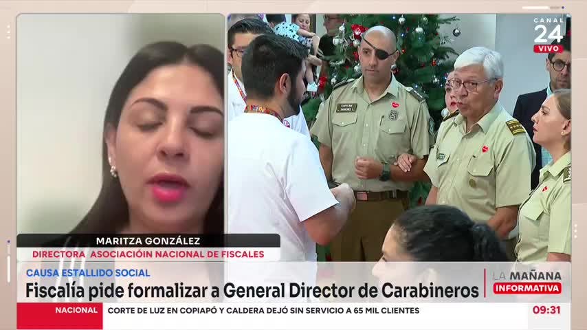 Directora de la ANF analiza trabajo de la Fiscalía en el caso del director de Carabineros