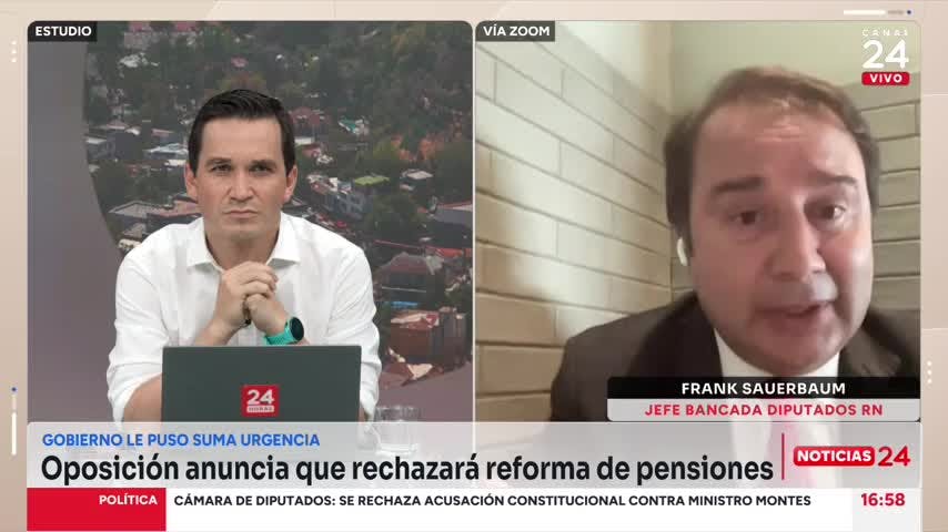 Diputado Sauerbaum y reforma de pensiones: “El Gobierno ha funcionado en clave electoral y no base a este proyecto tan importante para los chilenos”
