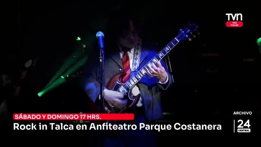 Rock in Talca se hará en el Anfiteatro Parque Costanera