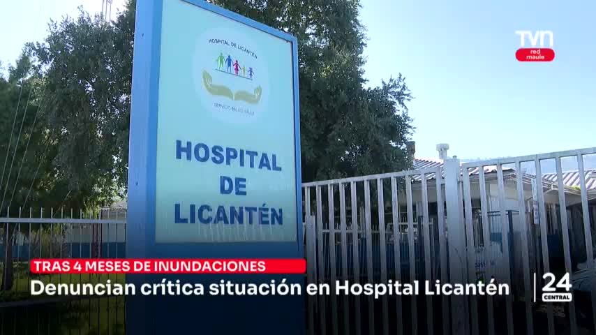 Denuncian crítica situación en hospital de Licantén