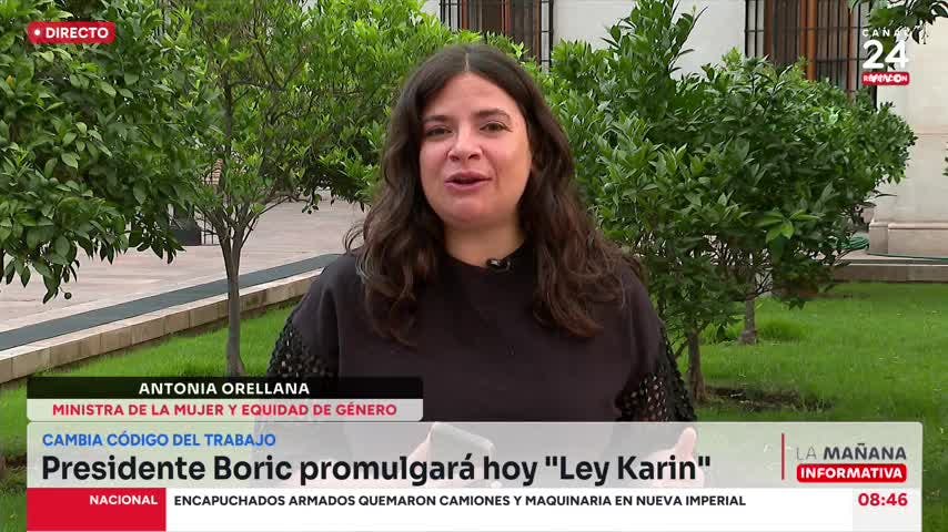 Ministra de la Mujer explica la “Ley Karim”:  “Este es un gran paso para las trabajadoras”