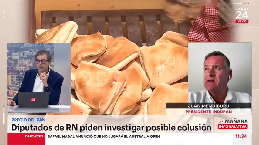 Indupan por denuncia de eventual colusión: “Es imposible poner de acuerdo a 14 mil panaderías”