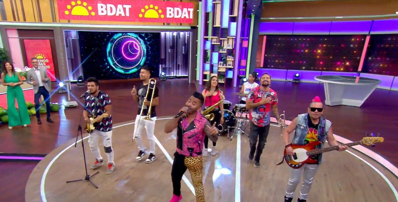La alegría de "Tomo como Rey" en el "Buenos Días a Todos"