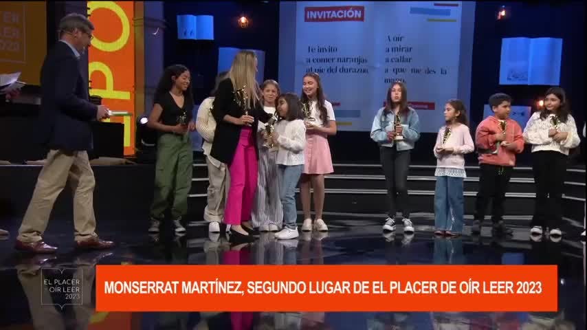 La gran final del concurso El Placer de Oír Leer” en NTV 