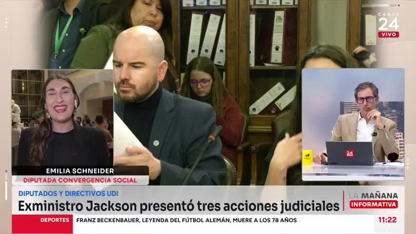 Diputada Schneider se refiere a querella de Giorgio Jackson para 'resarcir su honra'
