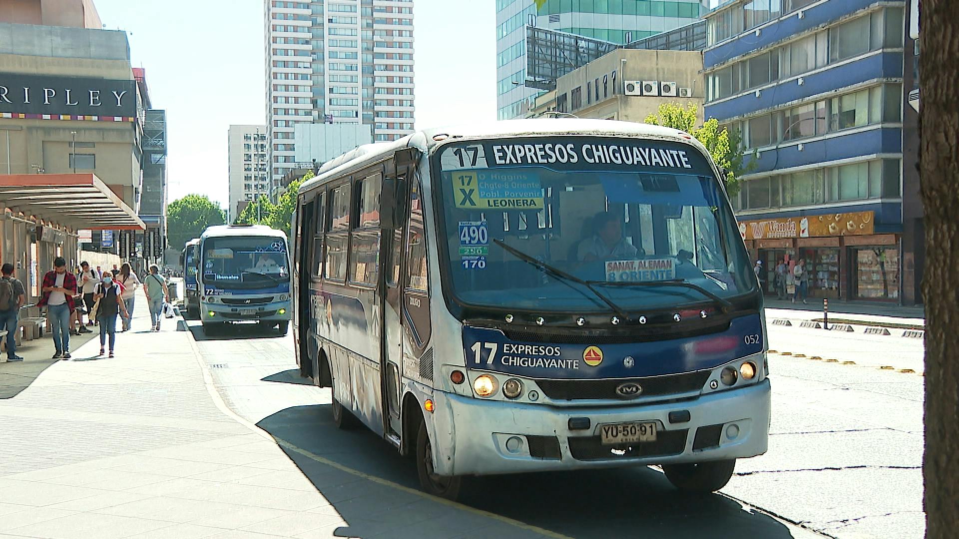 12 líneas de buses del Gran Concepción se suman al perímetro de exclusión 