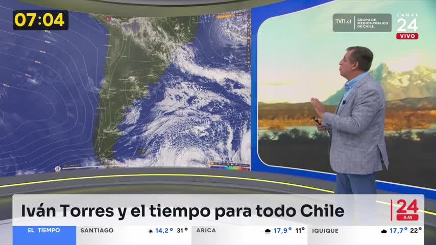 El tiempo con Iván Torres: viernes 12 de enero 2024