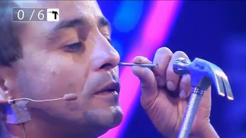 ¡Sin miedo al dolor! Martillo y clavos | Apuesto por ti