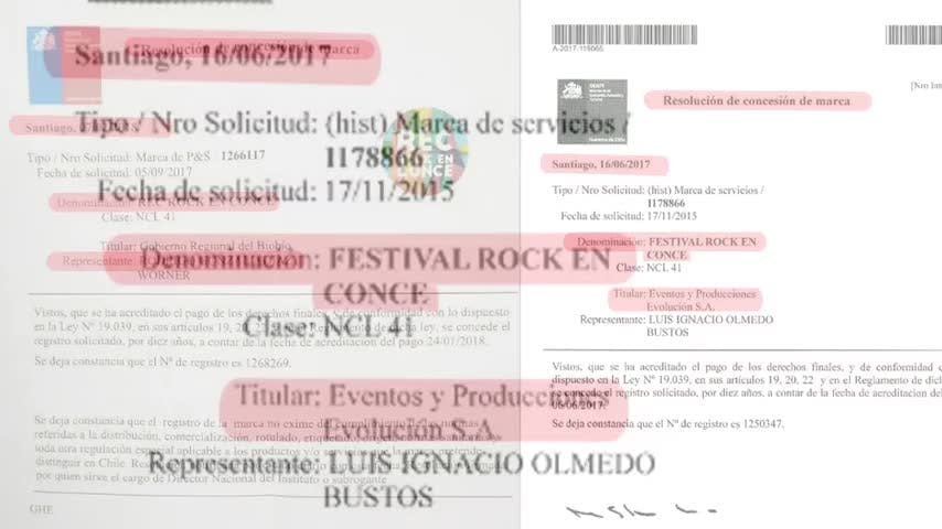 Revelan que Festival REC está incrito bajo dos marcas
