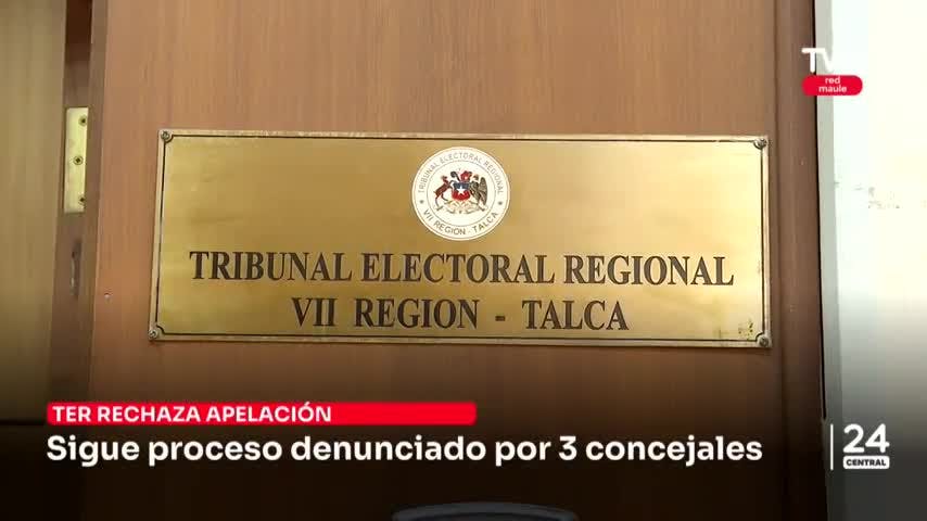TER rechaza apelación de alcalde de San Javier