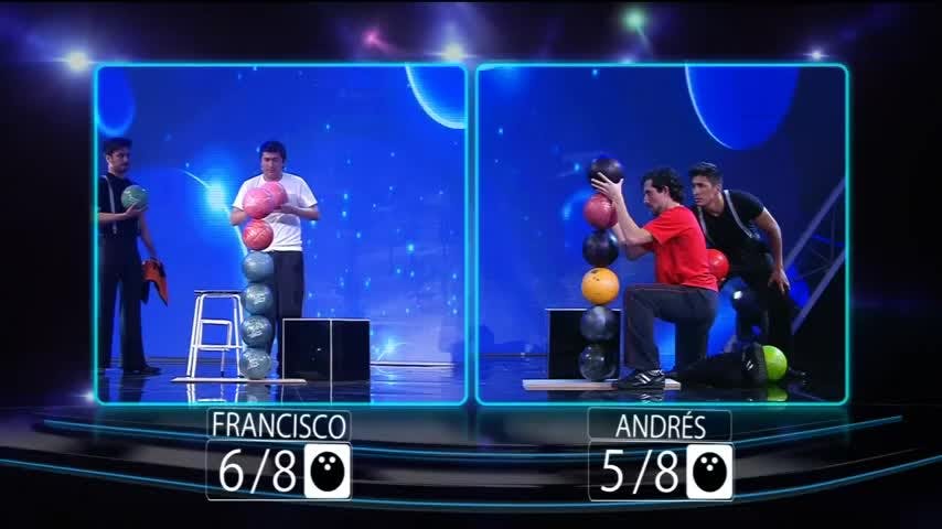Duelo de equilibrio de bolos | Apuesto por ti