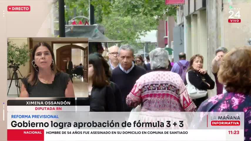 Diputada Ossandón por reforma previsional: “Estamos todavía frente a una infinidad de escenarios”