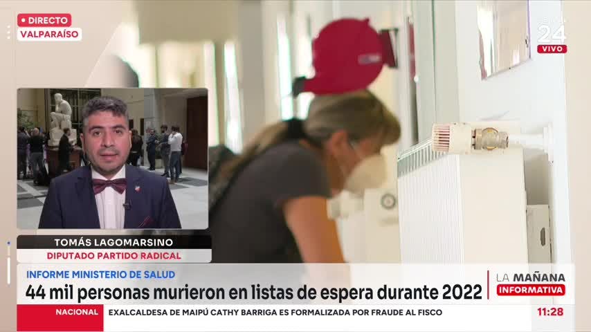Diputado Lagomarsino y listas de espera: “Los esfuerzos que está haciendo el Ejecutivo no son suficientes”