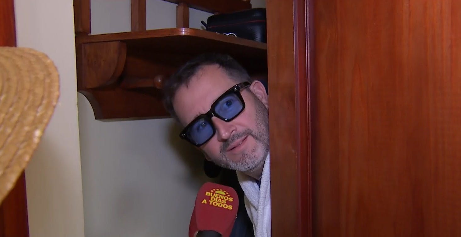 ¡Fuimos a despertar a Eduardo Fuentes en la previa del Festival de Olmué!