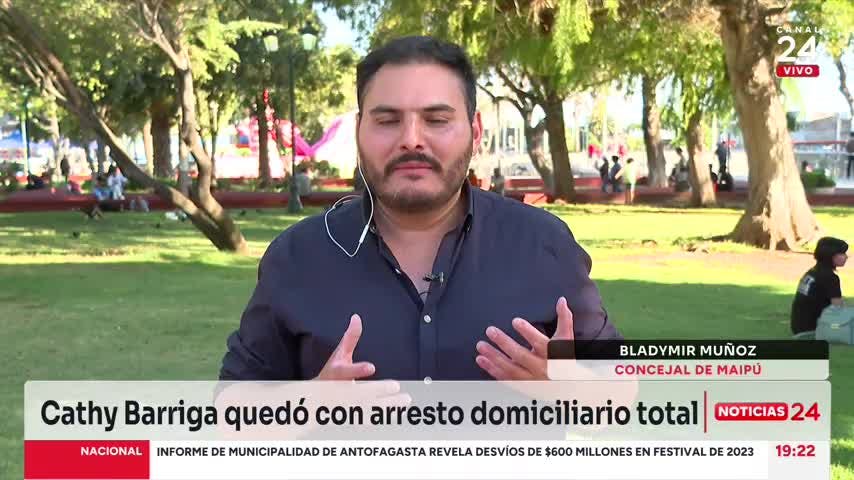 Concejal de Maipú se refiere a las medidas cautelares contra Cathy Barriga