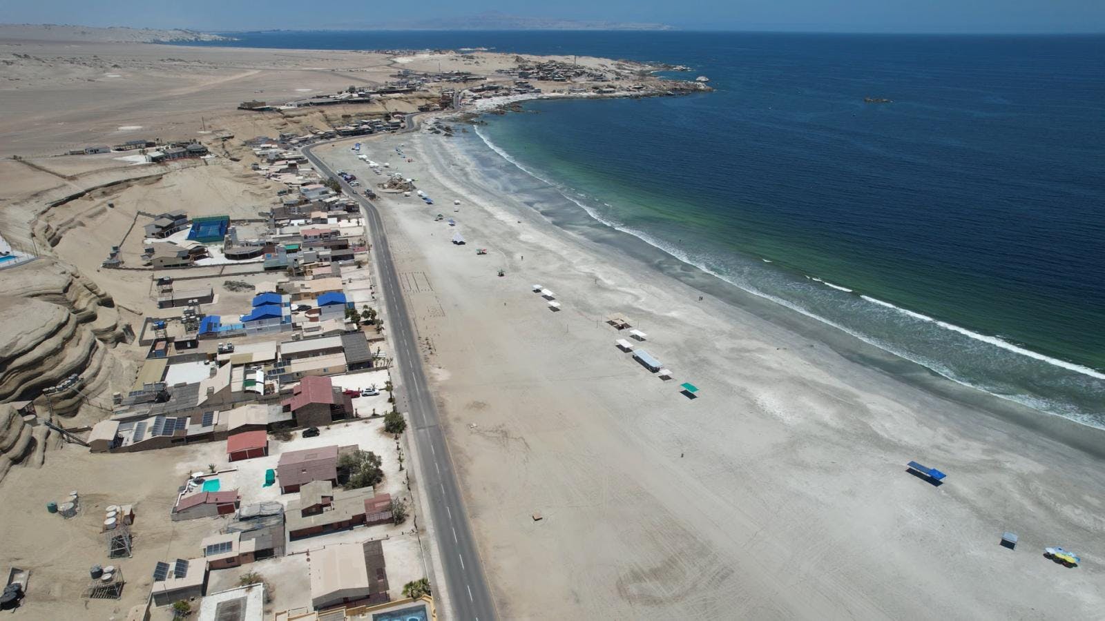 El balneario de Hornitos está  en riesgo de desaparecer 