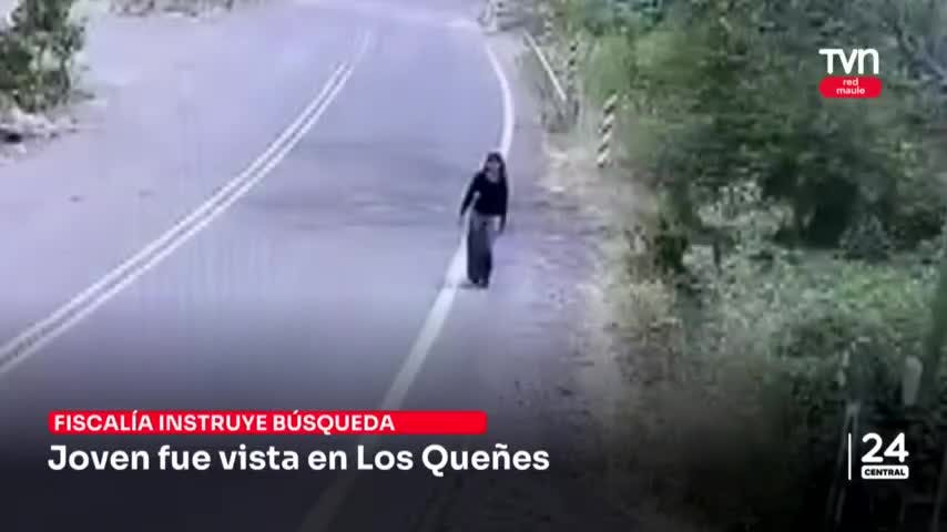 Ministerio Público instruyó búsqueda de joven vista en Los Queñes