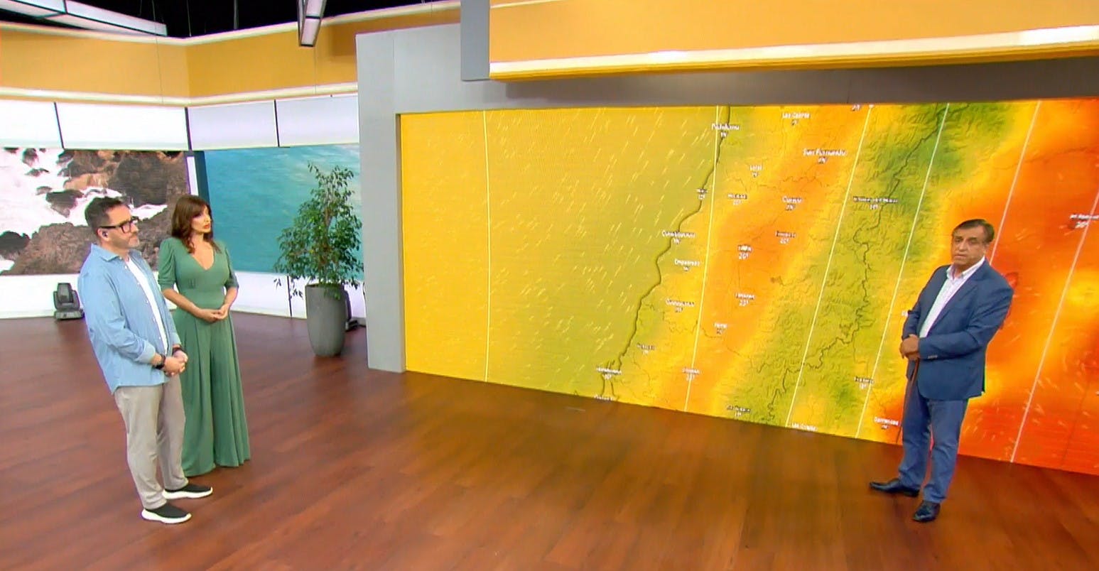 Día de extremas temperaturas: Revisa el informe del tiempo de Iván Torres 