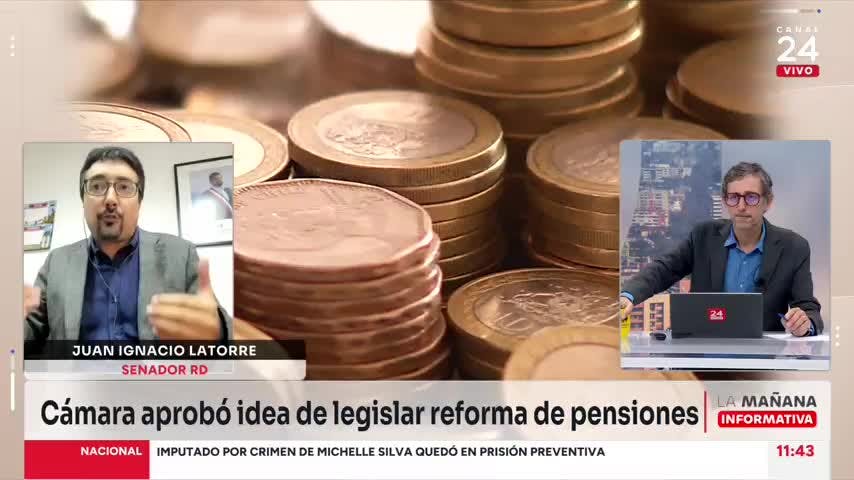 Senador Latorre por reforma previsional: espero que el Senado esté a la altura