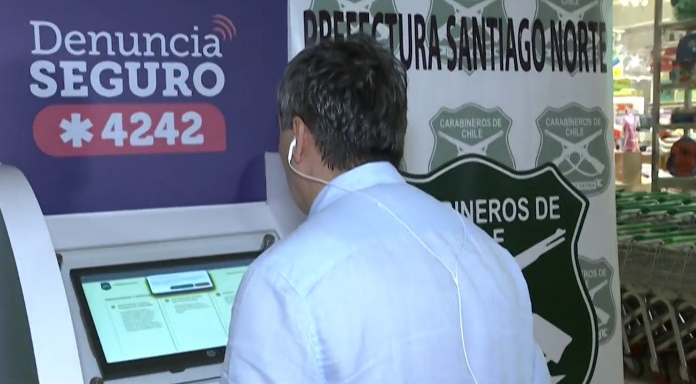 Presentan tótem de denuncian anónimas 