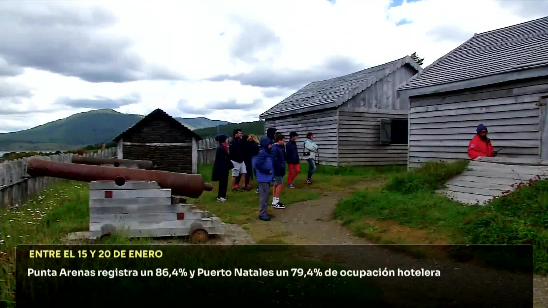 Punta Arenas registra un 86,4% y Puerto Natales un 79,4% de ocupación hotelera