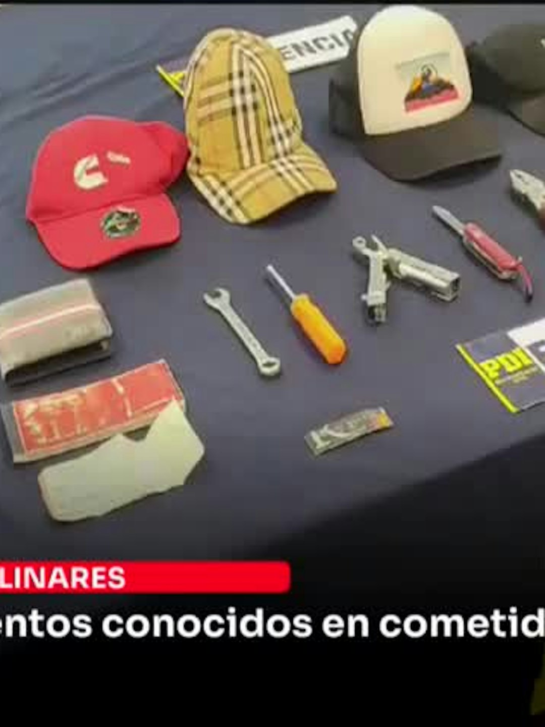 Dos hombres detenidos en Linares por portar elementos conocidos en la ejecución de delitos