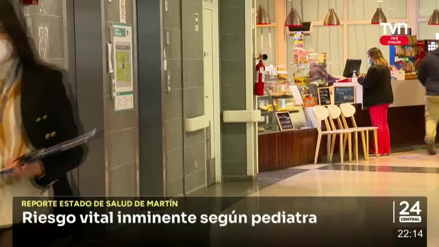 Martín Pinto en riesgo vital inminente