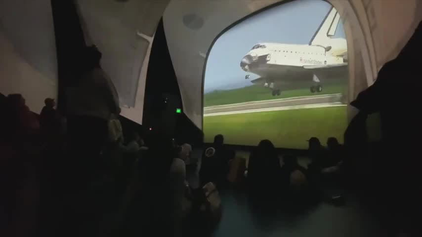 Dominga llegó a la Nasa