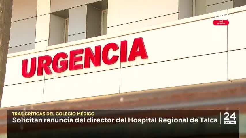 Solicitaron renuncia del director del Hospital Regional de Talca