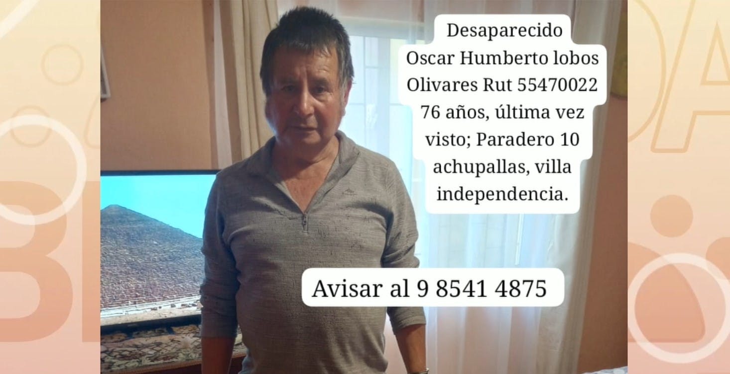 Hermanos buscan a su padre tras incendio Villa Independencia