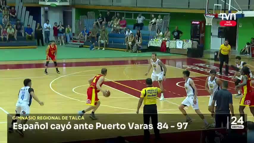 Español cayó 84 - 97 ante Puerto Varas 